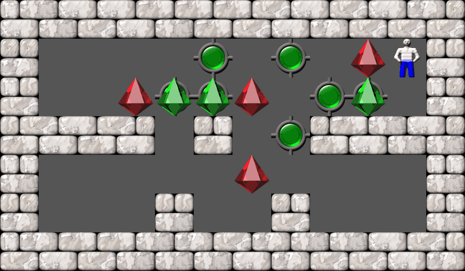 Sokoban Serg Belyaev 5 level 80